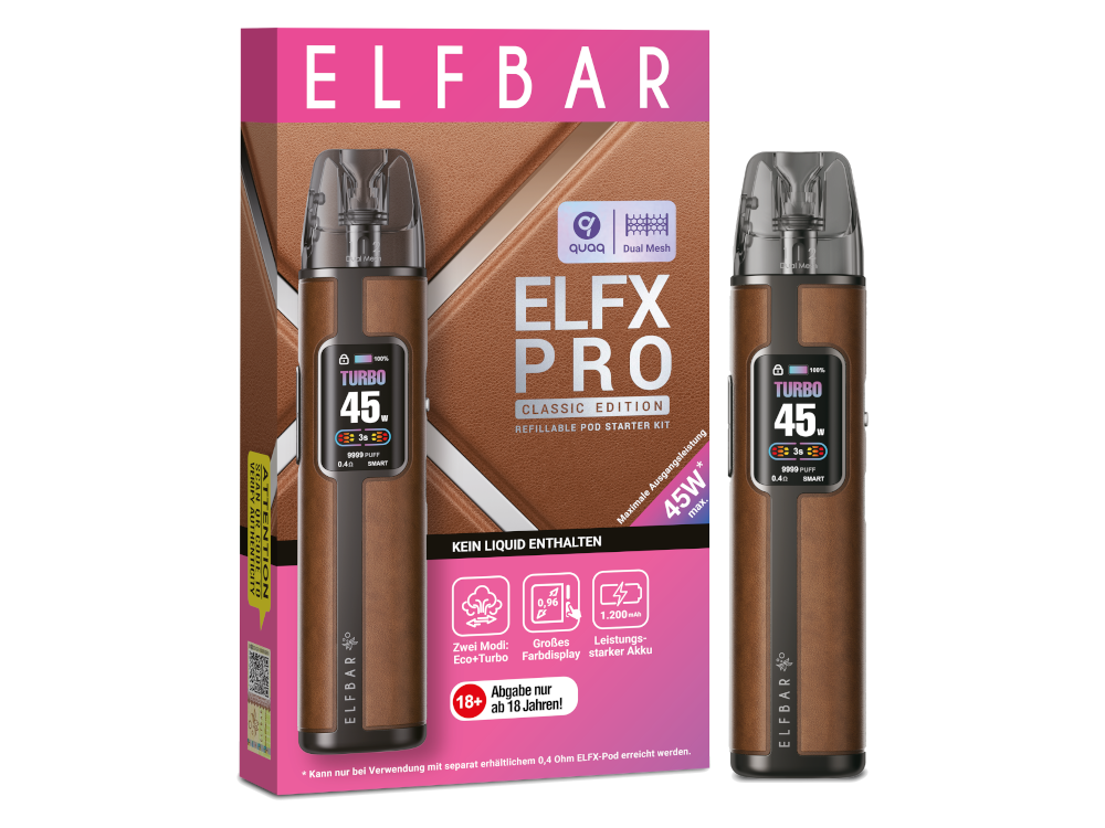 Elfbar - Elfx Pro E-Zigaretten Set