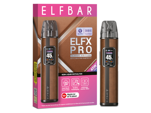 Elfbar - Elfx Pro E-Zigaretten Set