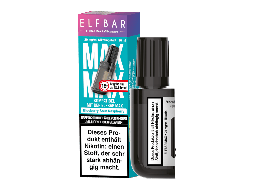 Elfbar - Max Refill Container - Blueberry Sour Raspberry