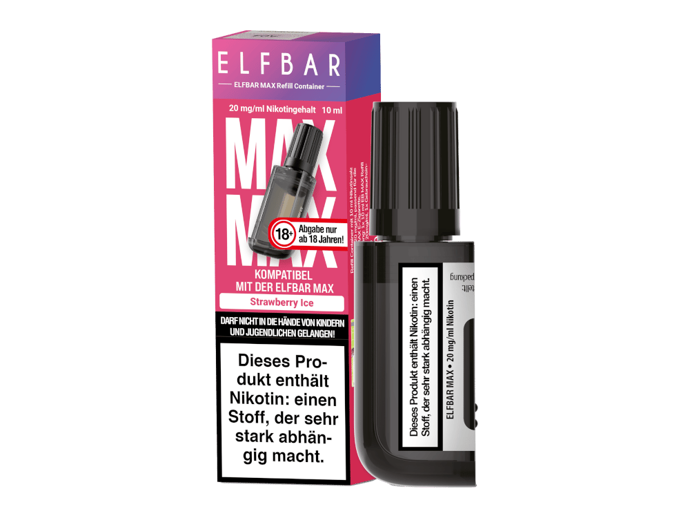 Elfbar - Max Refill Container - Strawberry Ice