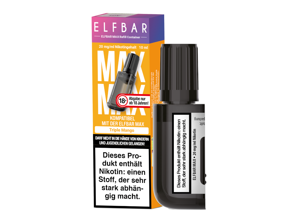 Elfbar - Max Refill Container - Triple Mango