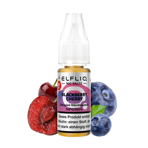 ELFLIQ Blackberry Cherry Nikotinsalz Liquid 10ml