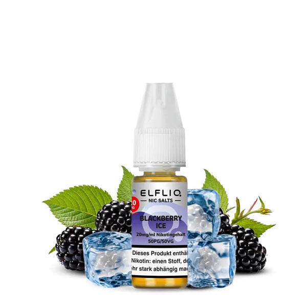 ELFLIQ Blackberry Ice Nikotinsalz Liquid 10ml