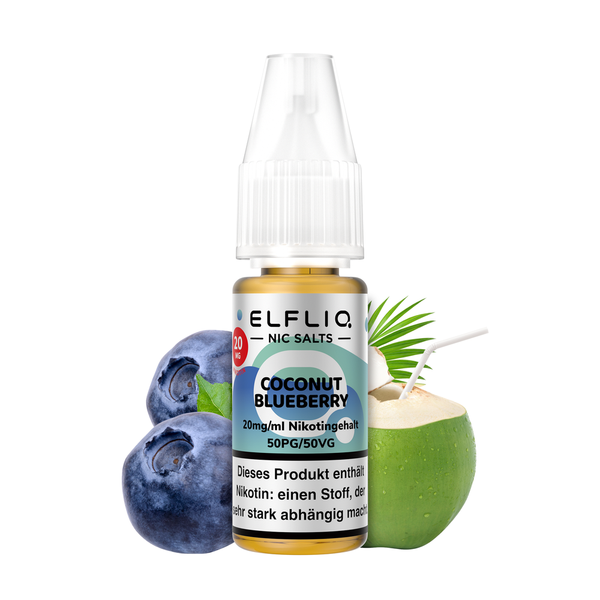 ELFLIQ Coconut Blueberry Nikotinsalz Liquid 10ml