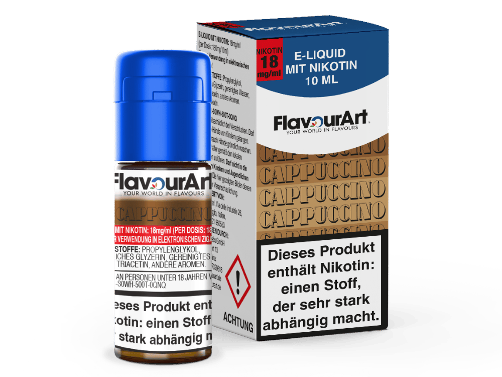 FlavourArt - E-Zigaretten Liquid - Cappuccino