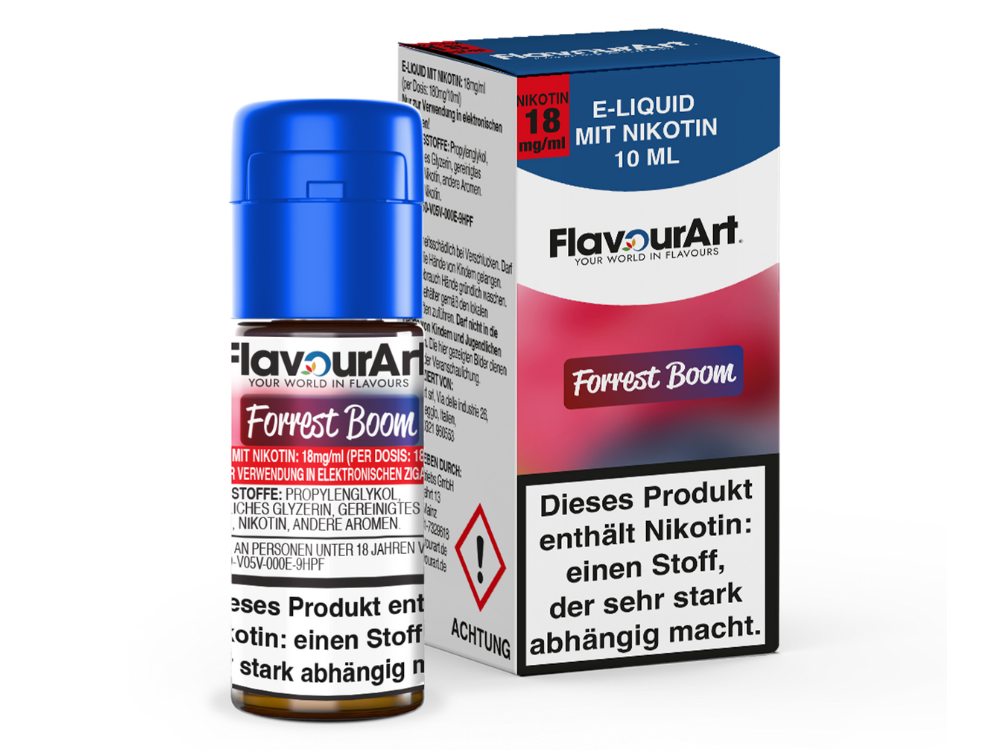 FlavourArt - E-Zigaretten Liquid - Forrest Boom
