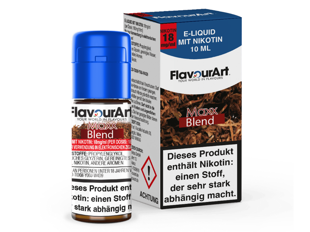 FlavourArt - E-Zigaretten Liquid - Maxx-Blend