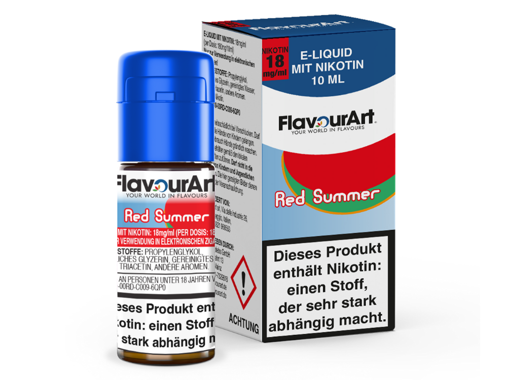 FlavourArt - E-Zigaretten Liquid - Red Summer
