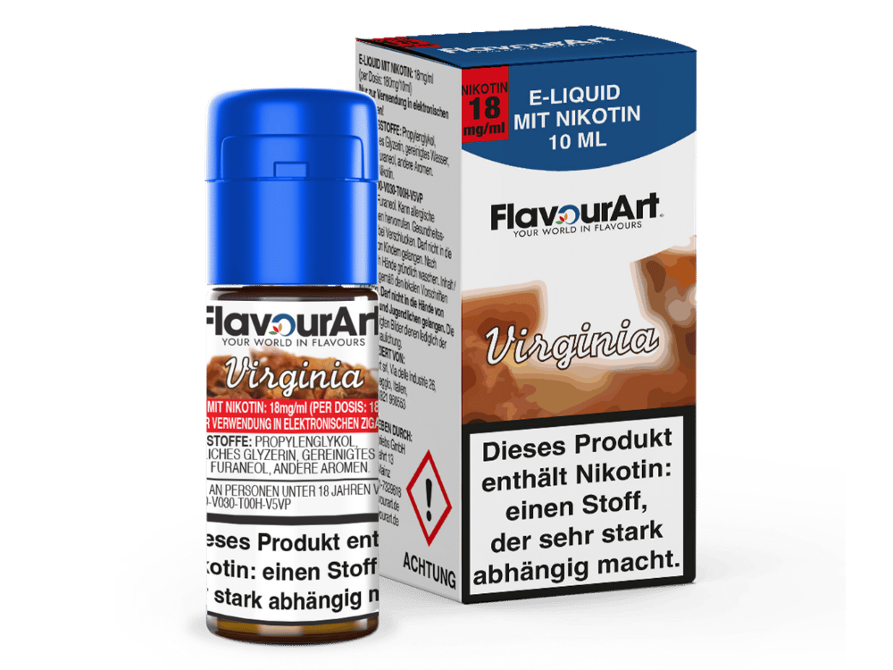 FlavourArt - E-Zigaretten Liquid - Virginia