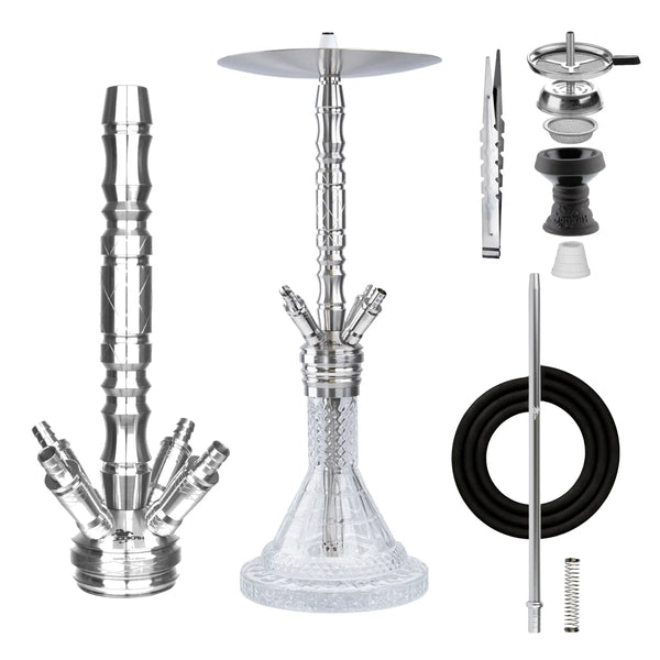 Jookah Edelstahl Shisha - Four of a Kind #3 BIG