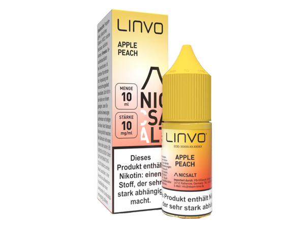 Linvo - Nikotinsalz Liquid - Apple Peach