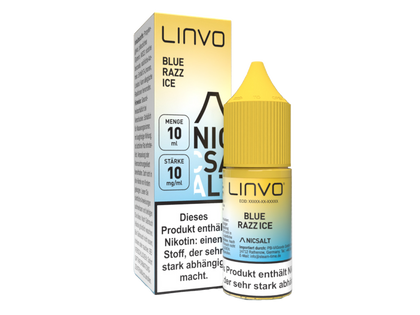 Linvo - Nikotinsalz Liquid - Blue Razz Ice