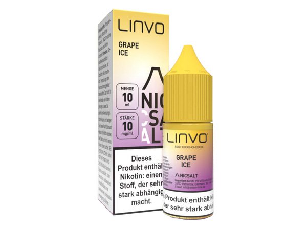 Linvo - Nikotinsalz Liquid - Grape Ice
