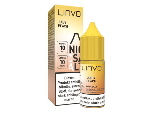 Linvo - Nikotinsalz Liquid - Juicy Peach