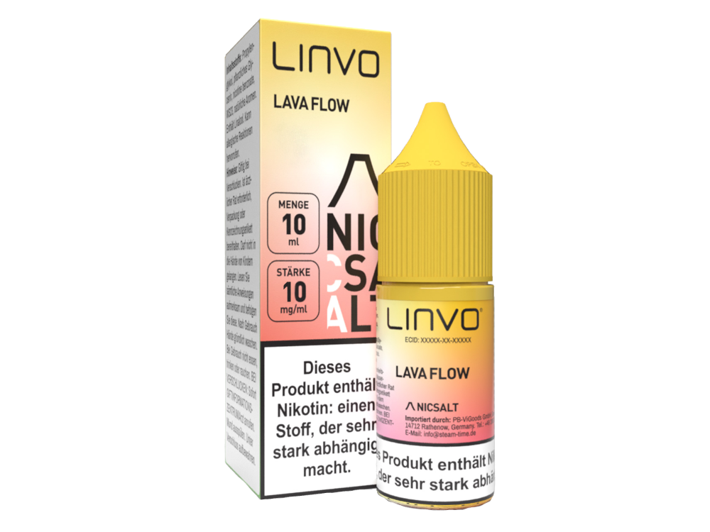 Linvo - Nikotinsalz Liquid - Lava Flow