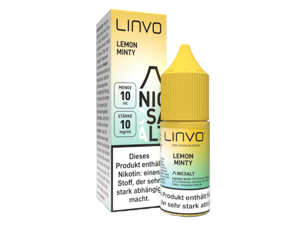 Linvo - Nikotinsalz Liquid - Lemon Minty