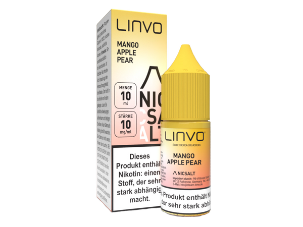 Linvo - Nikotinsalz Liquid - Mango Apple Pear