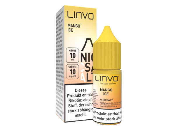 Linvo - Nikotinsalz Liquid - Mango Ice