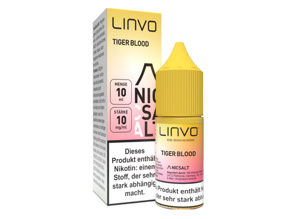 Linvo - Nikotinsalz Liquid - Tiger Blood