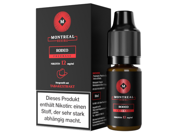 Montreal Original - E-Zigaretten Liquid - Rodeo