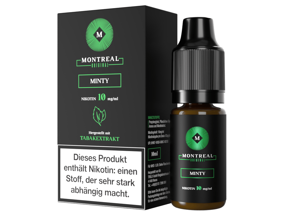 Montreal Original - Nikotinsalz Liquid - Minty