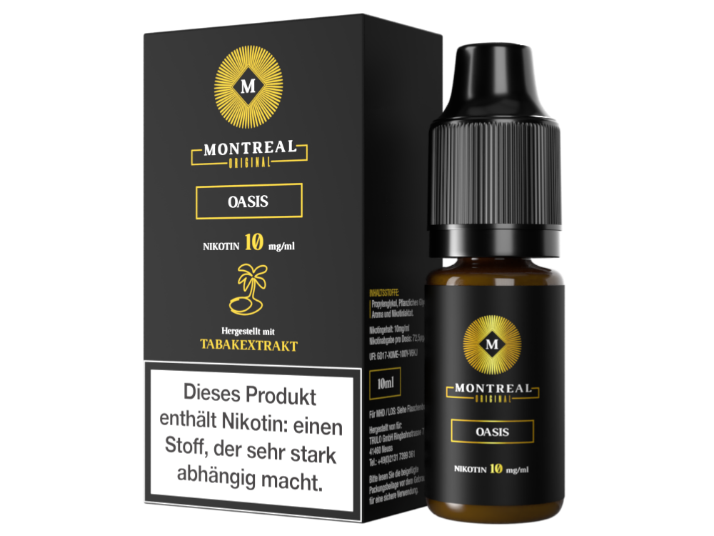 Montreal Original - Nikotinsalz Liquid - Oasis