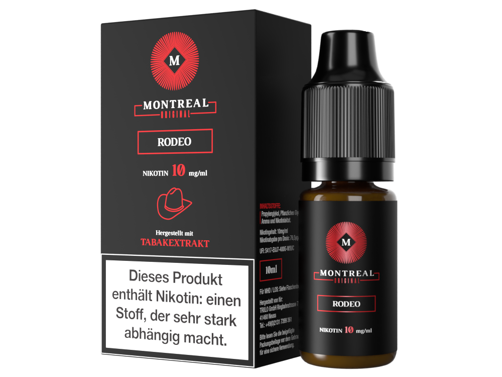 Montreal Original - Nikotinsalz Liquid - Rodeo