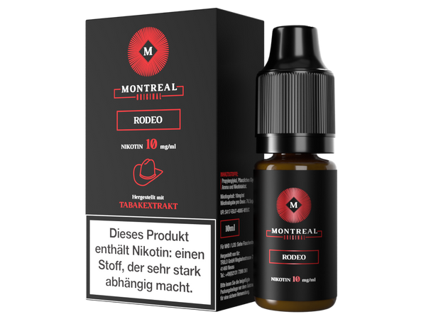 Montreal Original - Nikotinsalz Liquid - Rodeo