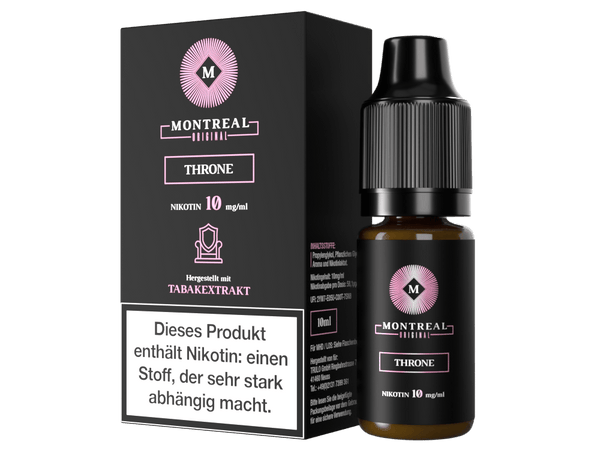 Montreal Original - Nikotinsalz Liquid - Throne