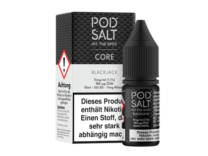Pod Salt Core - Nikotinsalz Liquid - Blackjack