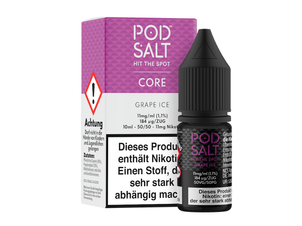 Pod Salt Core - Nikotinsalz Liquid - Grape Ice