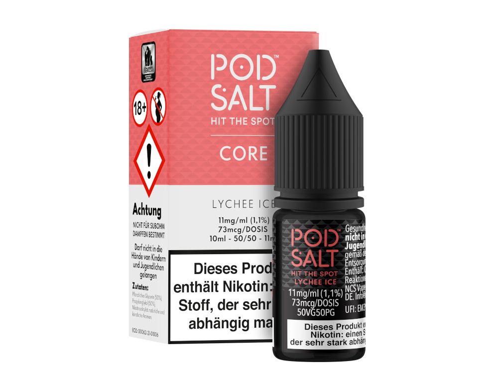Pod Salt Core - Nikotinsalz Liquid - Lychee Ice