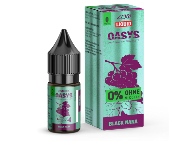 Revoltage - OASYS - Hybrid Nikotinsalz Liquid - Black Nana