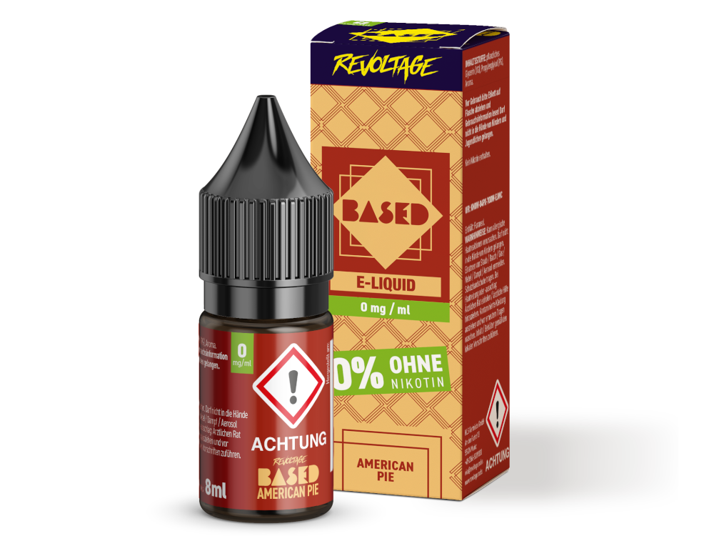 Revoltage - BASED - Hybrid Nikotinsalz Liquid - American Pie