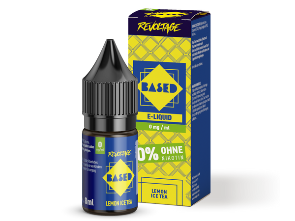Revoltage - BASED - Hybrid Nikotinsalz Liquid - Lemon Ice Tea