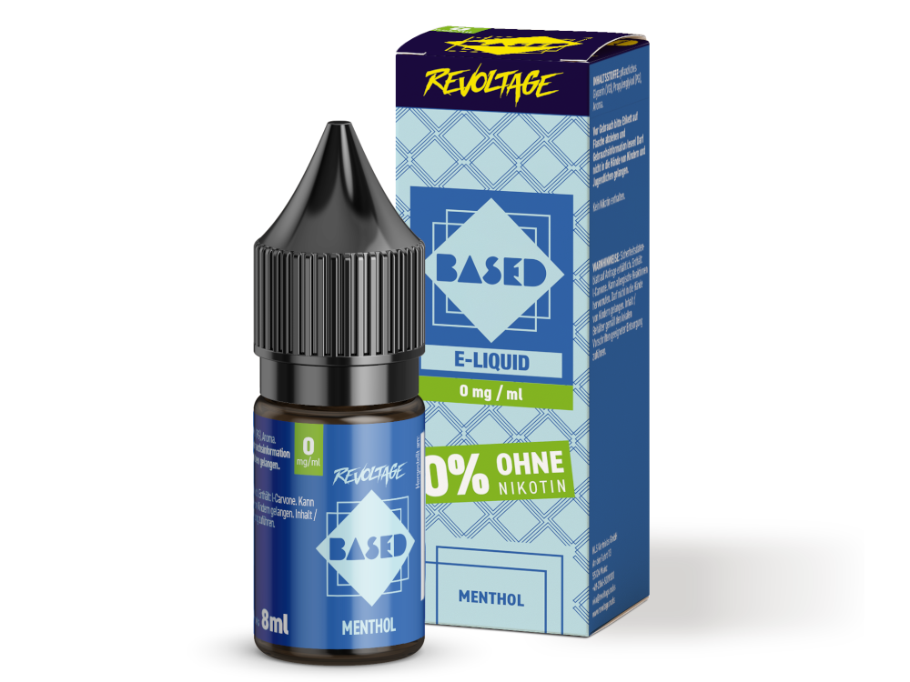 Revoltage - BASED - Hybrid Nikotinsalz Liquid - Menthol