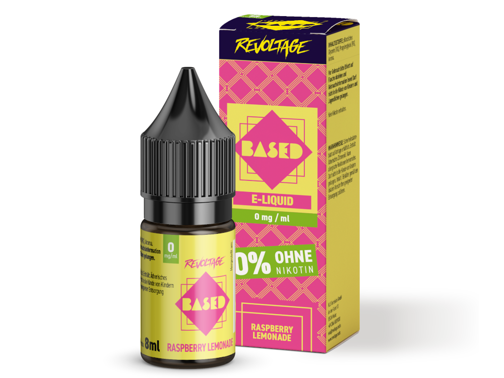Revoltage - BASED - Hybrid Nikotinsalz Liquid - Raspberry Lemonade