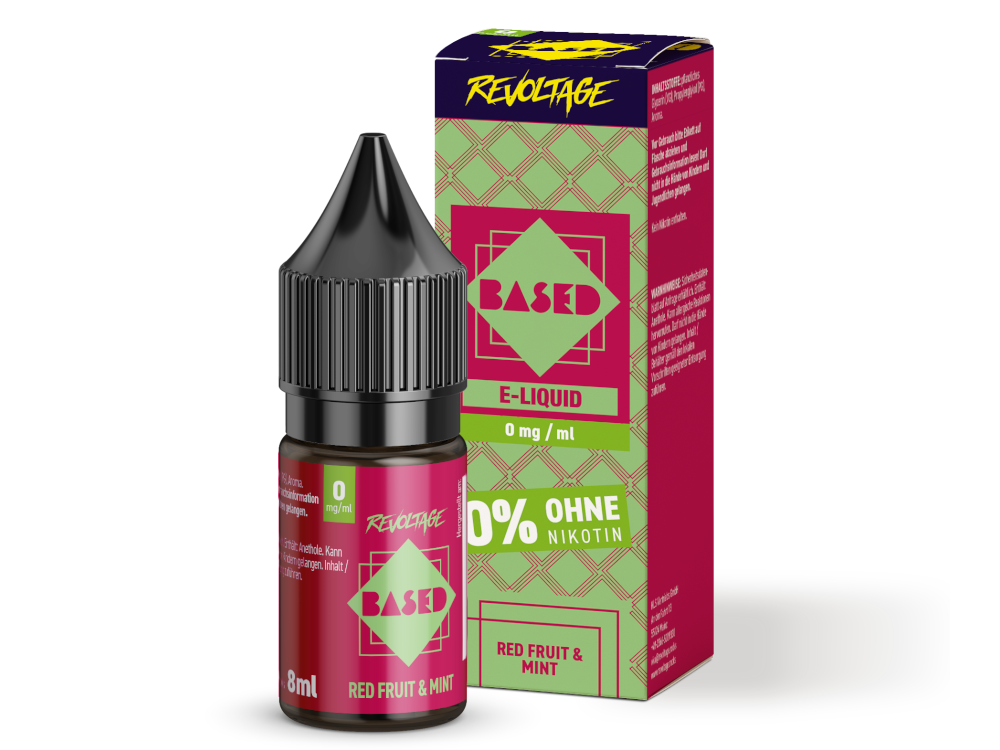 Revoltage - BASED - Hybrid Nikotinsalz Liquid - Red Fruit Mint