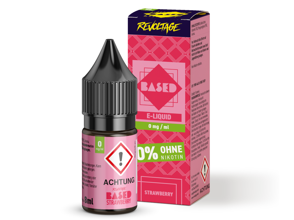Revoltage - BASED - Hybrid Nikotinsalz Liquid - Strawberry