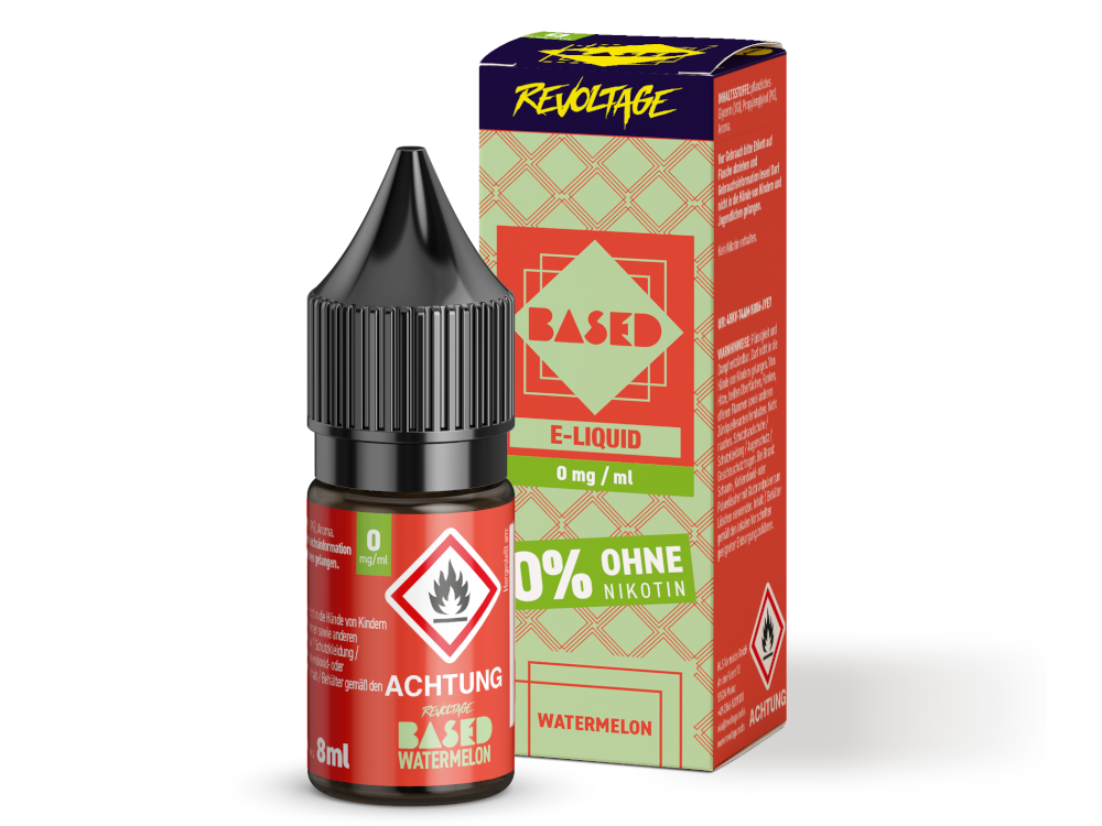 Revoltage - BASED - Hybrid Nikotinsalz Liquid - Watermelon