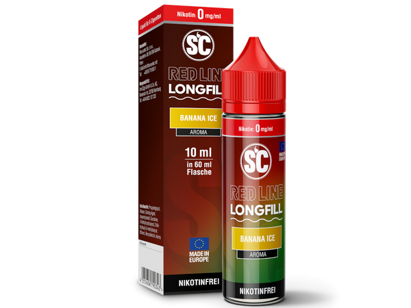 SC - Red Line Longfills 10 ml - Banana Ice