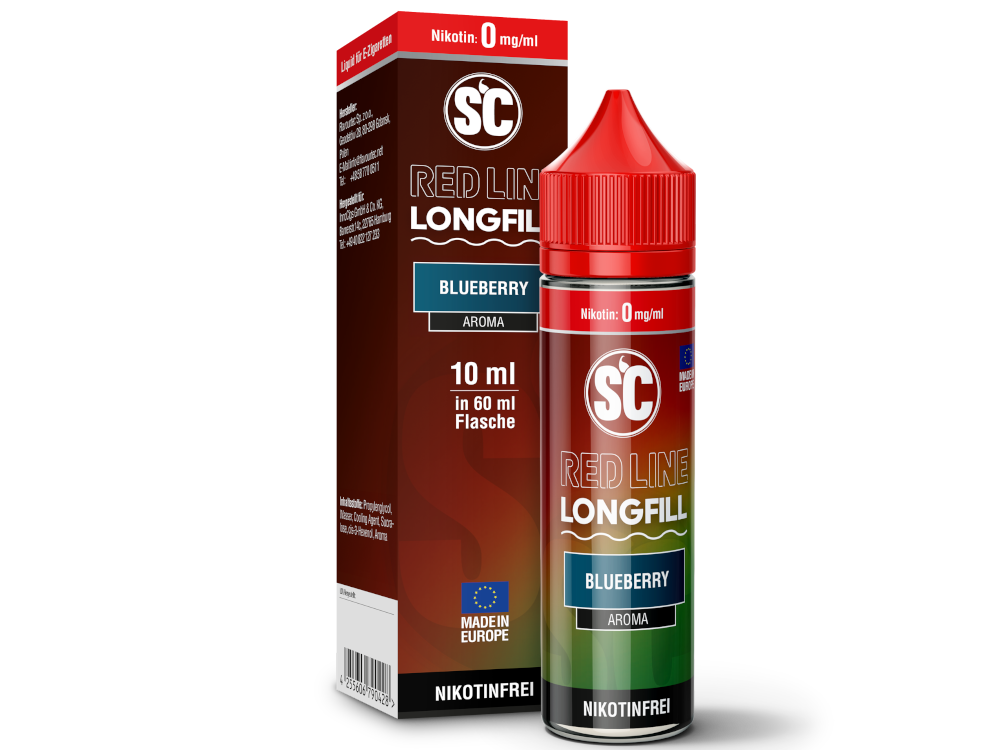 SC - Red Line Longfills 10 ml - Blueberry