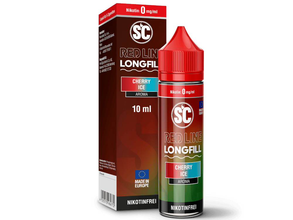 SC - Red Line Longfills 10 ml - Cherry Ice