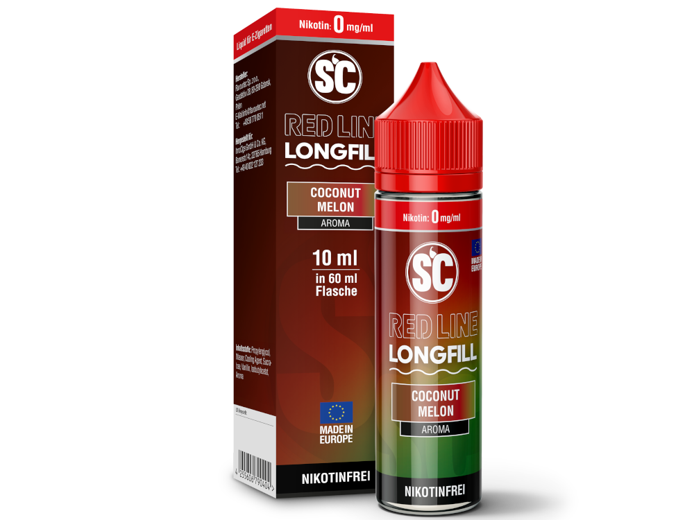 SC - Red Line Longfills 10 ml - Coconut Melon