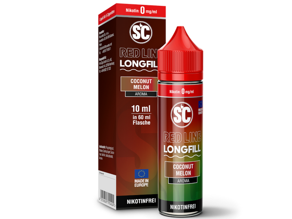 SC - Red Line Longfills 10 ml - Coconut Melon