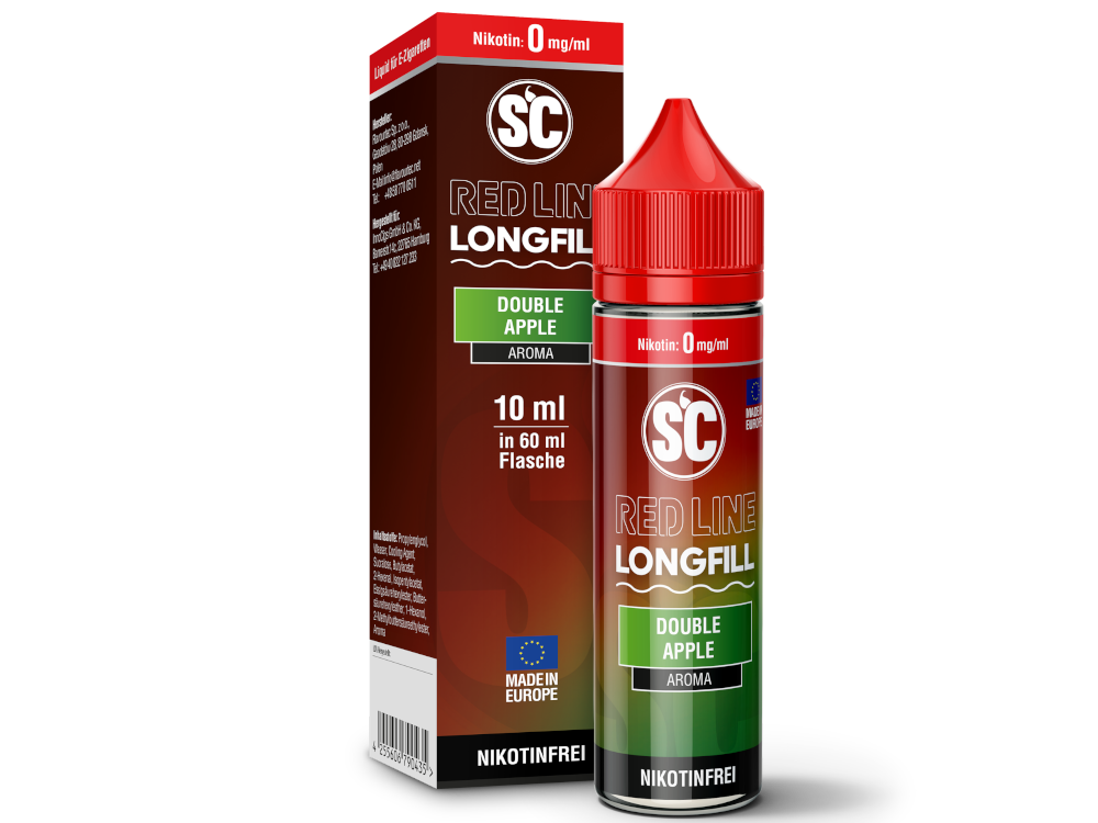 SC - Red Line Longfills 10 ml - Double Apple