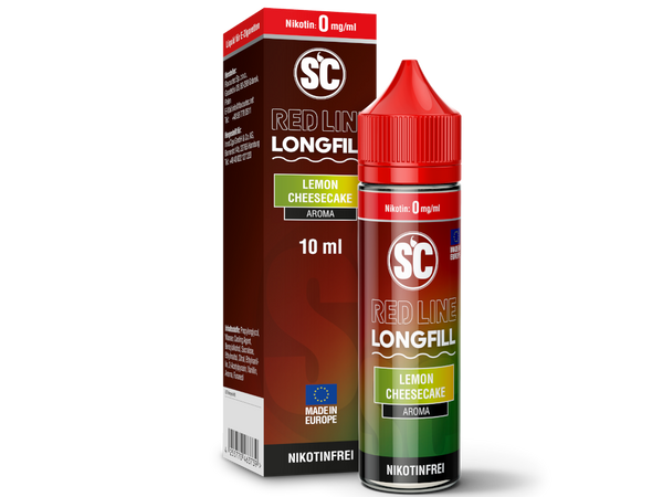 SC - Red Line Longfills 10 ml - Lemon Cheesecake