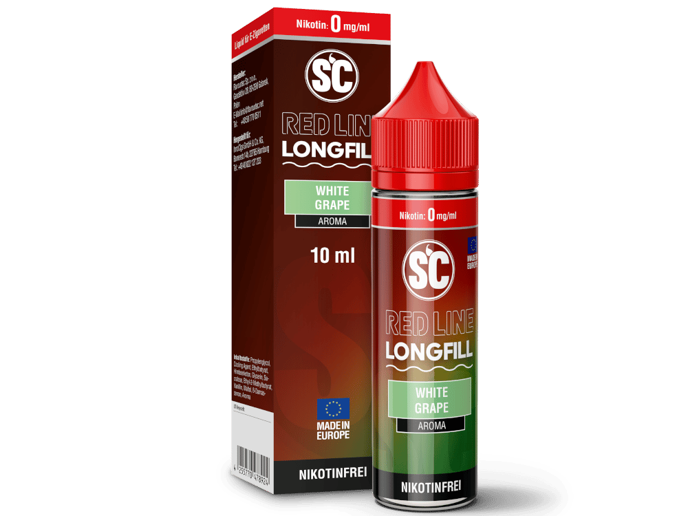 SC - Red Line Longfills 10 ml - White Grape