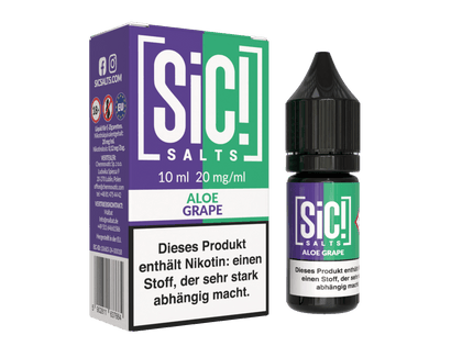 SiC! Salts - Nikotinsalz Liquid - Aloe Grape