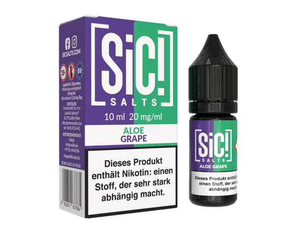 SiC! Salts - Nikotinsalz Liquid - Aloe Grape
